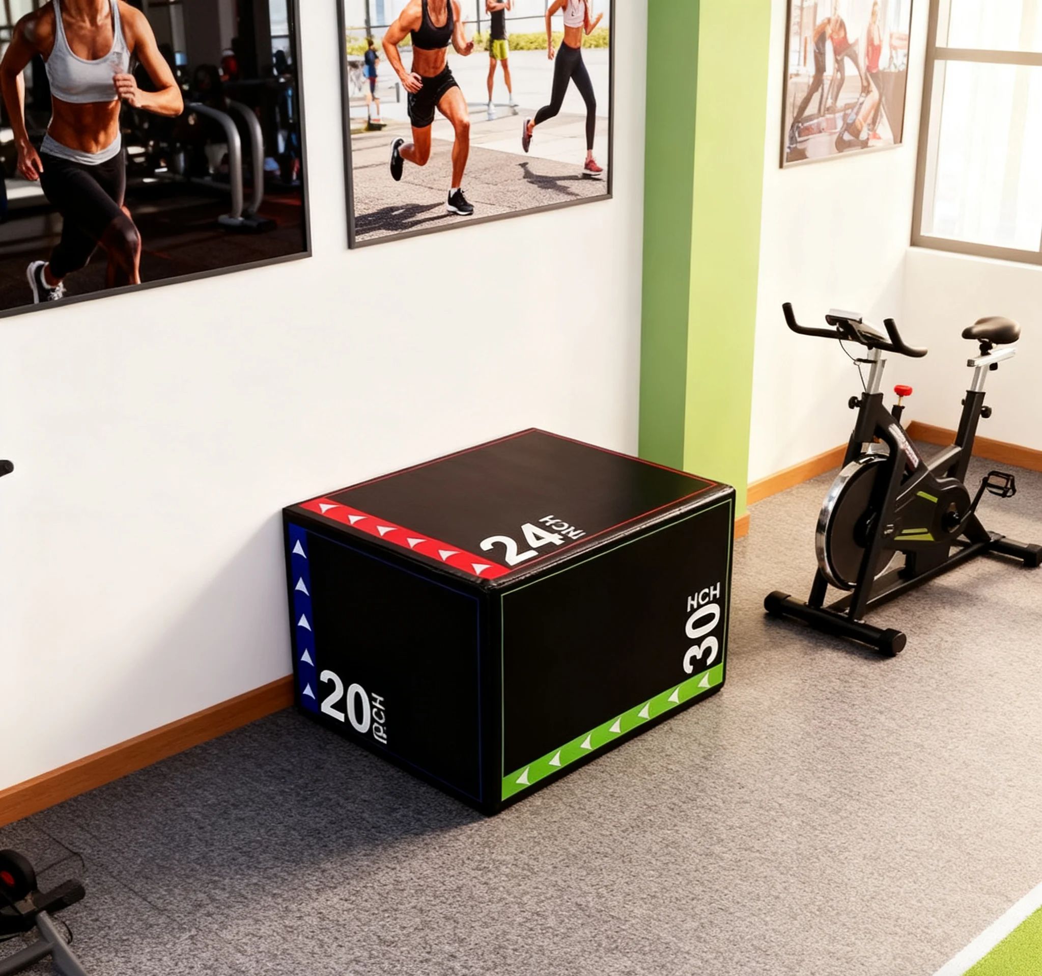 3-in-1Jump Box Plyometric Box  - Box Jump Plyo บทวิจารณ์และราคา