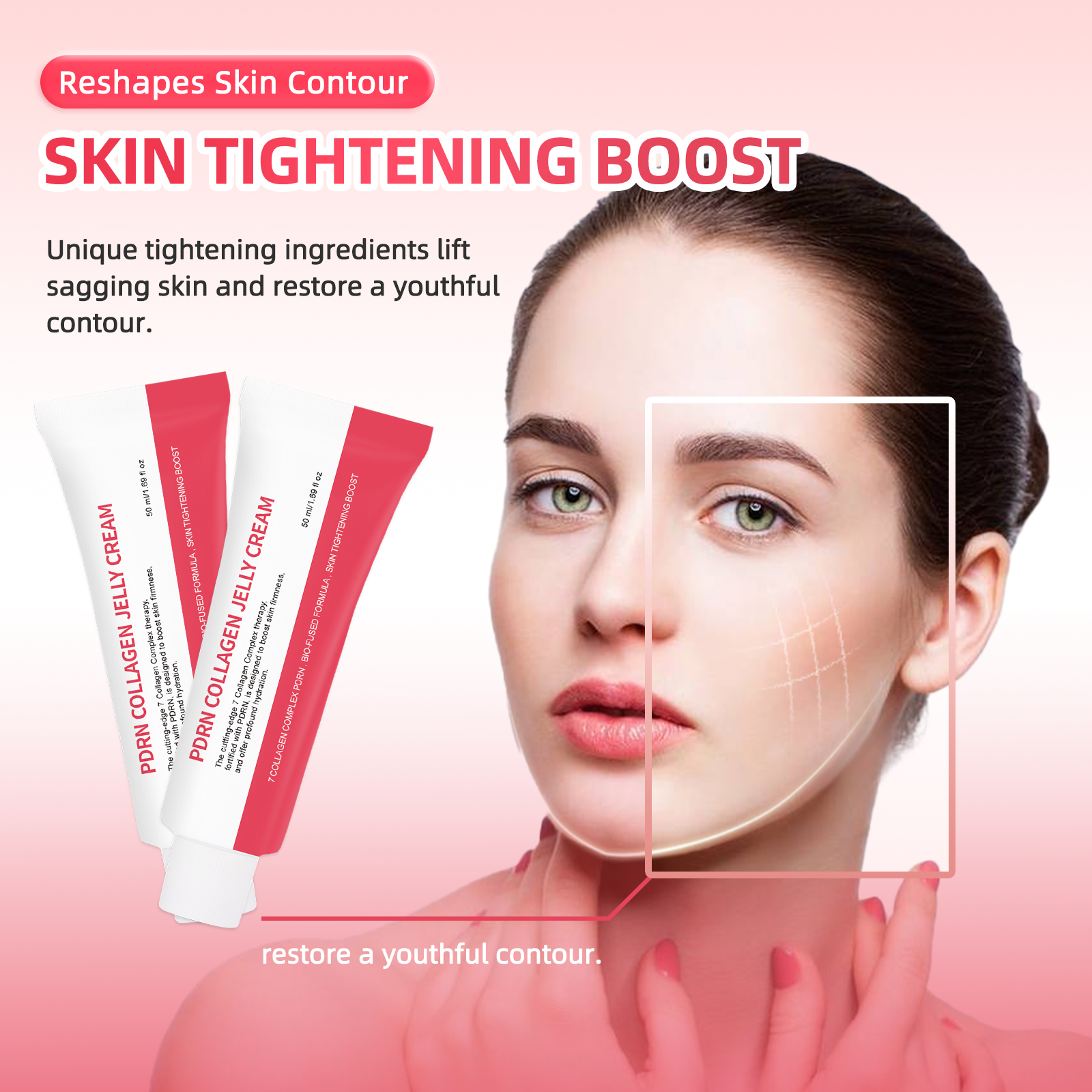 PDRN Collagen Jelly Cream Anti - Crossfit Lifting บทวิจารณ์และราคา