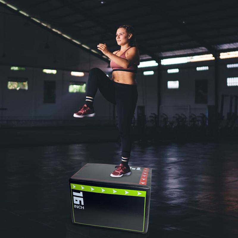 Plyometric Jump Box Shockproof - Box Jump Plyo บทวิจารณ์และราคา