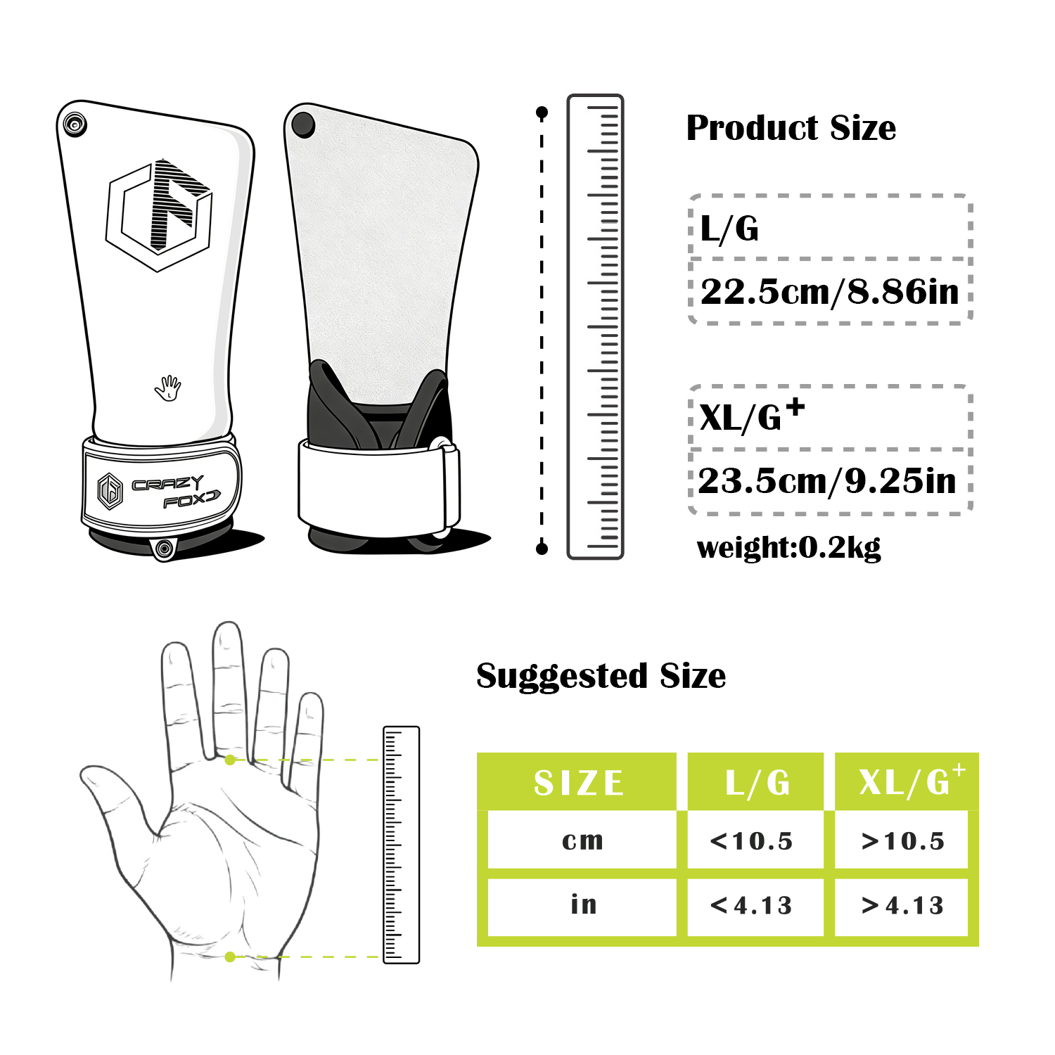 Natural Rubber Anti‑Slip Palm  - Crossfit Gear Pouch บทวิจารณ์และราคา