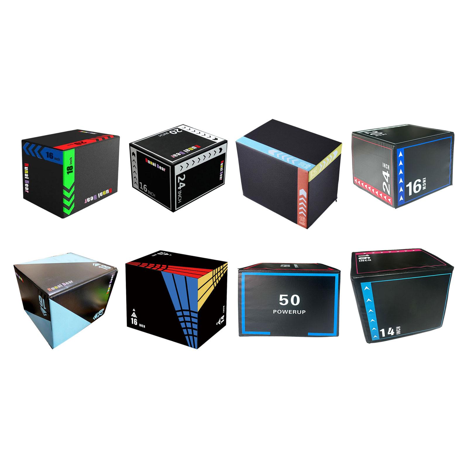 Plyo Jumping Exercise Box Port - Box Jump Plyo บทวิจารณ์และราคา