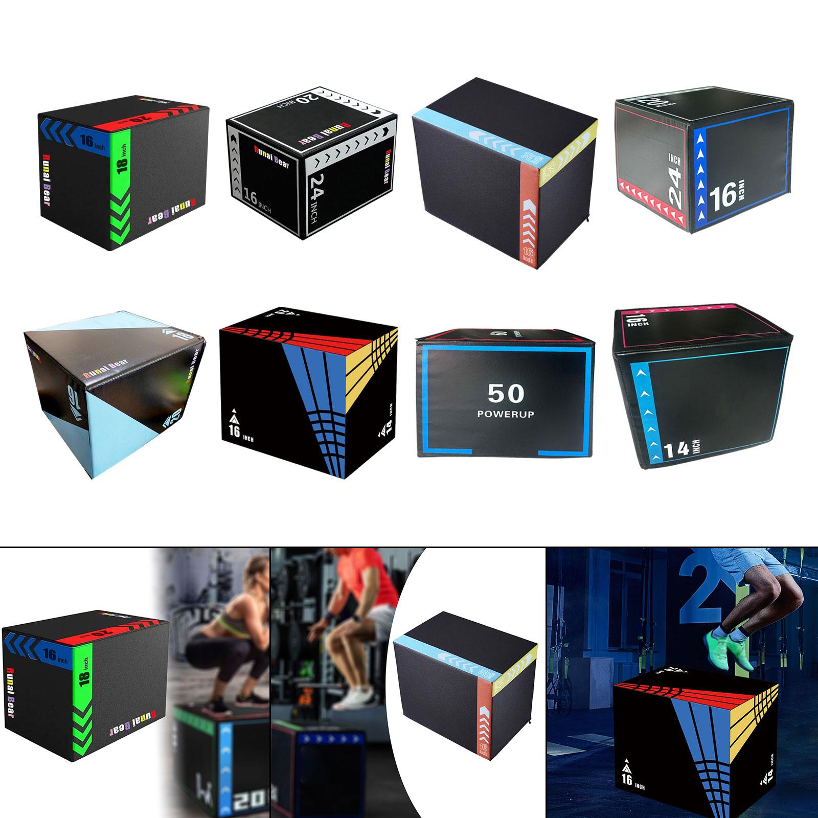 Plyo Jumping Exercise Box Port - Box Jump Plyo บทวิจารณ์และราคา