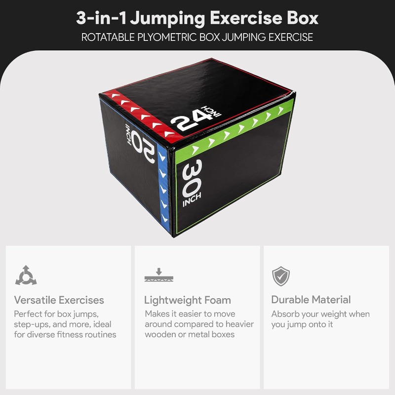 BalanceFrom 3-in-1 Foam Plyome - Box Jump Plyo บทวิจารณ์และราคา